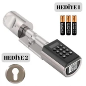 Marelli PASS BNB air bnb fonksiyonlu şifreli çelik kapı kilidi kapı göbeği thumbnail 1