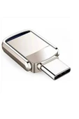 Sunix 64 Gb Typ-C ve Usb 3.0 Hızllı Otg Flah Bellek Gri thumbnail 2