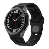 Samsung Galaxy Watch 4 5 6 7 FE 40 40 44 Classic 42 43 46 47 mm Kordon Futbol Topu Prizma Dizayn Silikon 116 - 10