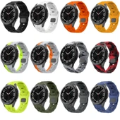 Samsung Galaxy Watch 4 5 6 7 FE 40 40 44 Classic 42 43 46 47 mm Kordon Futbol Topu Prizma Dizayn Silikon 116 - 2
