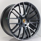 R1 Wheels 21 inç 5*130 ET61 Mat Gri Jant Takımı (J-3296) - 1