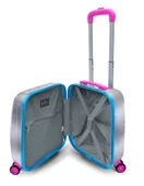 Coral High Gri Pembe Unicorn Kız Çocuk Valiz Bel Çantası ve Bozuk Para Cüzdanı Seti - 3