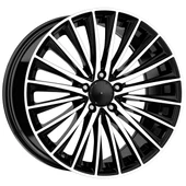 R1 Wheels 17 inç 5*112 ET45 Parlak Siyah Jant Takımı (J-2879) - 1