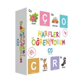 Ca Games Harfleri Öğreniyorum Eğitici Oyun Kartları CA.5042 0503 - 1