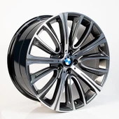 R1 Wheels 20 inç 5*120 ET33 Füme Jant Takımı (J-3343) - 1