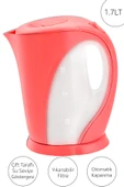 Awox Mercan Kettle Su Isıtıcı 1,7 Litre Pembe - 2