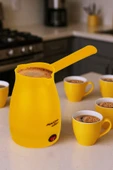 Awox Caffeen Türk Kahvesi Makinesi Elektrikli Cezve Sarı - 1