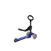Micro Mini 3in1 Deluxe 3 Tekerlekli Scooter Blue  Mavi 1+ Yaş - 7