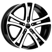 R1 Wheels 19 inç 5*112 ET33 Parlak Siyah Jant Takımı (J-3314) - 1