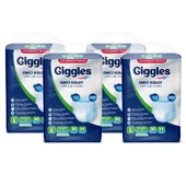 Giggles Yetişkin Emici Külot Large 30'lu 4 Paket 120 Adet - 2