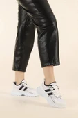Albishoes Kadın Yüksek Taban 4 CM Yazlık Fileli Hafif Rahat Taban Sneaker Kalın Taban Spor Ayakkabı - 2