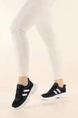 Albishoes Kadın Yüksek Taban 4 CM Yazlık Fileli Hafif Rahat Taban Sneaker Kalın Taban Spor Ayakkabı - 2