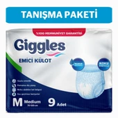 Giggles Yetişkin Emici Külot Medium 9'lu 1 Paket 9 Adet - 1