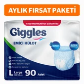 Giggles Yetişkin Emici Külot Large 30'lu 3 Paket 90 Adet - 2