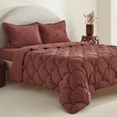 Karaca Home Cowrie Çift Kişilik Luxury Comfort Set Gül Kurusu - 3