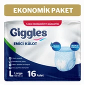 Giggles Yetişkin Emici Külot Large 8'li 2 Paket 16 Adet - 1