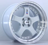 R1 Wheels 18 inç 5*114.3 ET25 Beyaz Jant Takımı (J-3160) - 1
