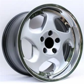 R1 Wheels 17 inç 5*120 ET20 Metalik Gri Jant Takımı (J-3146) - 1