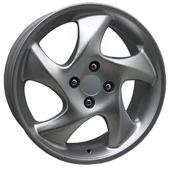 R1 Wheels 15 inç 5*108 ET35 Metalik Gri Jant Takımı (J-3249) - 1