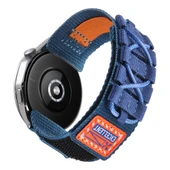 Amazfit GTR 2E 47mm Pace 1/2 (22mm) Kordon Orbital Örgülü Halat Tasarımlı Naylon Kumaş Strap 112 - 3