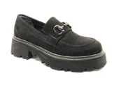 Feles 052-833 Toka Detaylı Oxford Günlük Loafer Kadın Ayakkabı - 1
