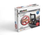 wolfram Led Yuvarlak 3 Fonksiyonlu Stop-Sinyal-Park Lambası 10-30V E9 Belgeli Sağ - 1