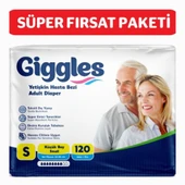 Giggles Belbantlı Küçük Boy S 30'lu 4 Adet Hasta Bezi - 1
