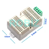 SHT20 Sıcaklık ve Nem Sensörü RS485 Haberleşme -40C /125C Termometre Isı Klima Termostat Medikal Akıllı Ev Endüstriyel Depo Laboratuar Sera Otel Hastane Modbus Rtu Protokol thumbnail 3