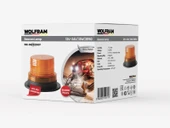 wolfram Led Tepe Döner İkaz Lambası 1 Fonksiyon 12V/24V E-Belgeli 12W - 1