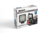 wolfram Led Kare Çalışma Lambası 9 Led Beyaz Işık 10/30V E-Belgeli 27W - 1