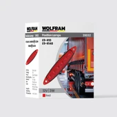 wolfram Led Yan Pozisyon Lambası Kırmızı Renk Parmak Led 12V 3W E9-R10 Belgeli - 1
