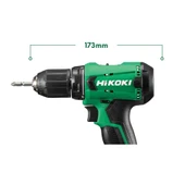 Hikoki DS18DA-2.0 18V/2.0Ah 50Nm Çift Akülü Şarjlı Darbesiz Matkap thumbnail 4