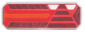 wolfram E9 Led 6 Fonksiyonlu Arka Stop Lambası Amber-Kırmızı-Beyaz 10-30V - 2