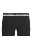 Jack Jones Erkek Jacsolid 3'lü Siyah Boxer 12229576S - 3