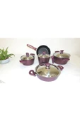 Arzu Çelik Lezzet İncisi: Şefin Tercihi 9 Parça Mutfak Seti thumbnail 2