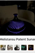 Melistansu 500 ml Aromaterapi Difüzör Ultrasonik Buharlı Oda Nemlendirici - 5