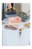Melis Melistansu Lunch Box Ofis-Okul Için Yeni Nesil Sefer Tası -Çorba Kaseli Model-Paslanmaz Çelik - 5