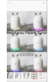 Melistansu 7 LED Işıklı Hava Nemlendirici Aroma Buhar Makinesi 220ML Esansiyel Aromatik Temizleyici - 1