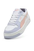 Puma Carina Street Sneaker Kadın Beyaz/Gül Rengi 38939040 - 6