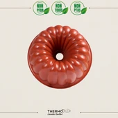 ThermoAD | Dilimli Kek Kalıbı | Kırmızı | 26cm - 2