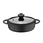OLİKA PALLADİUM 28 CM KISA GRANİT TENCERE - 1