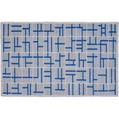 2Lİ BANYO SETİ BASKILI ZEBRA SİYAH - 3