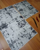 2Lİ BANYO SETİ BASKILI GRANİT SİYAH thumbnail 2