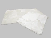 2 Lİ BANYO PASPASI ECOSER PUFF KREM thumbnail 2