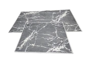 2Lİ BANYO SETİ BASKILI MERMER GRİ thumbnail 3