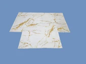 2Lİ BANYO SETİ BASKILI MERMER GOLD thumbnail 4