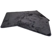 BANYO PASPASI 2'Lİ SET ECOSER PUFF SİYAH thumbnail 3