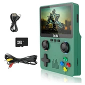 QASUL X6  4K HD çıkışı 10000 3D oyunları 16GB Mini küçük kutu TV oyun konsolu Retro Video oyunu konsolları - 5
