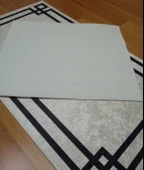 2Lİ BANYO SETİ BASKILI LUNA BEYAZ - 8