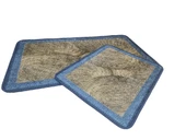 2 Lİ BANYO PASPASI 3D BASKILI JEL HASIR - 2